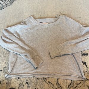 Cropped sweatshirt